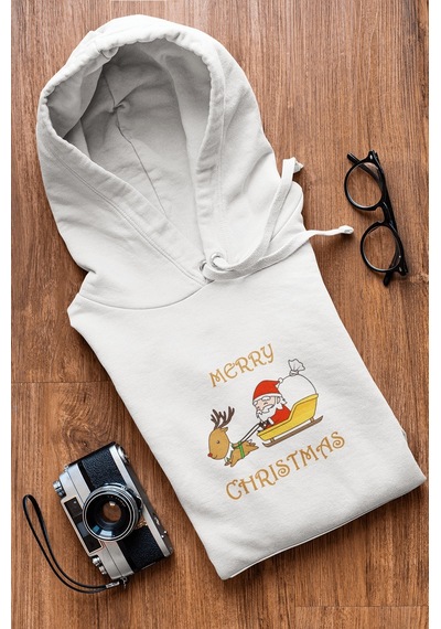 Geyik Noel Baba Yeni Yıl Sweatshirt 001