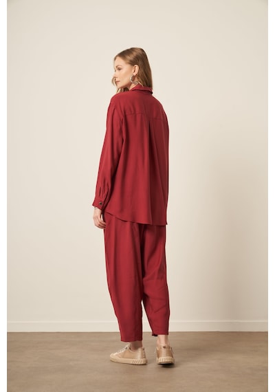 Ftz Women Kadın Modal Takım Bordo 31036 Bordo