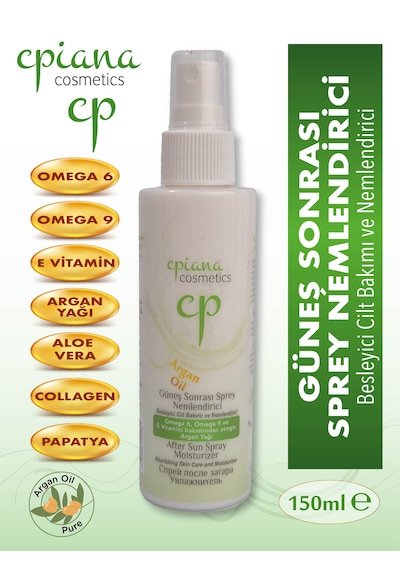 Sprey Güneş Sonrası Argan Yağlı Nemlendirici Krem 150ml