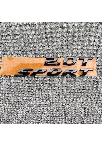 2.0 T Sport Özel Tasarım Bagaj Yazısı 3m 3d Abs Opel Omega