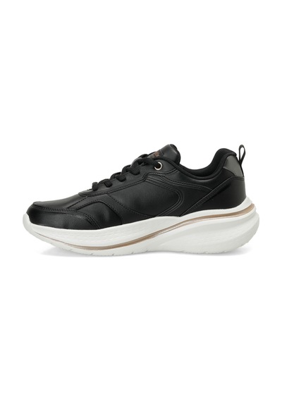 Kinetix Elvı Pu W Siyah Kadın Sneaker Siyah-ekru