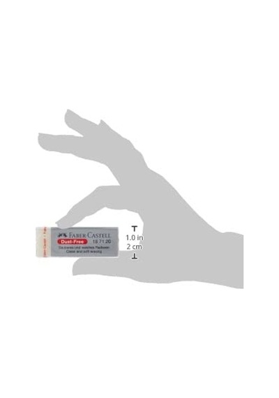Faber-castell Dust-free Beyaz Silgi - Büyük Boy