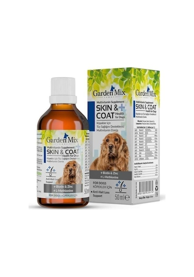 Garden Mix Köpek Tüy Sağlığı Damlası 50 Ml