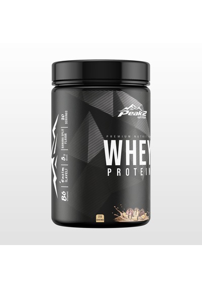 Whey Protein Tozu Banana Split Muz Aromalı 500gr 20 Ölçek