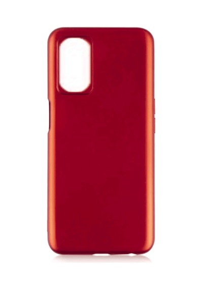 Oppo A16 Kılıf Kamera Korumalı Silikon Rubber Arka Kapak Kırmızı