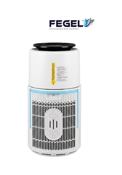 Fegel FG-202 WiFi 4 Katmanlı H13 HEPA PM2.5 Lazer Sensörlü Hava Temizleyici 50 m²