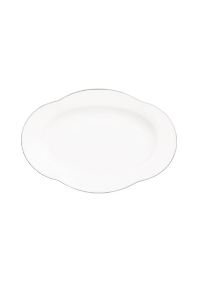 Madame Coco Perle 6 Kişilik 28 Parça Yemek Takımı - Beyaz/silver 8684427195024 Çok Renkli