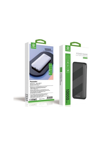 Biishe Mikro Type-c Usb Hızlı Şarj Edebilen 10000 Mah Powerbank Çok Renkli