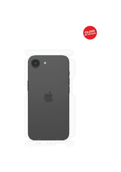 Apple Uyumlu   iPhone 16e Arka Ve Yan Koruyucu Tpu Film