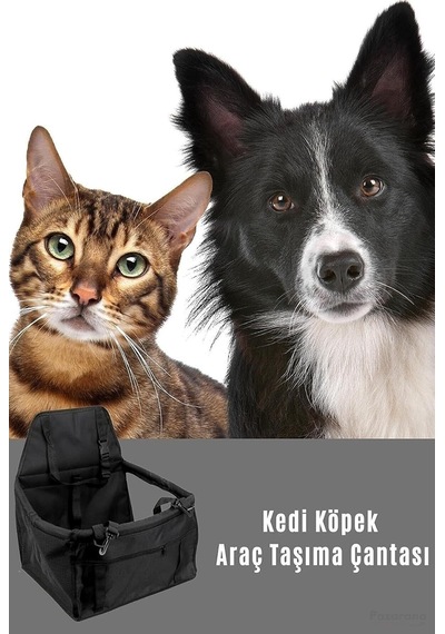 Exp Evcil Hayvan Oto Çantası Kedi Köpek Araç Taşıma Çantası Pet Seyahat Araba Çantası Pratik Aparat - Wa09314