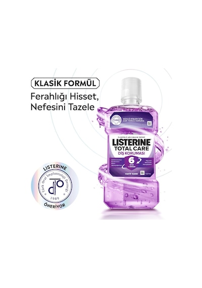 Total Care Ağız Bakım Suyu 250 Ml X2+cam Bardak Hediyeli