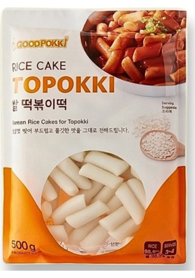 Goodpokki Tteokbokki Kore Pirinç Keki 500gr