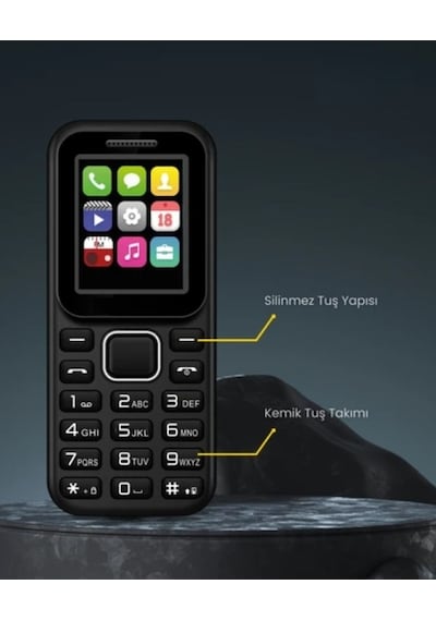 Kamerasız Tuşlu Telefon Asker Telefonu Radyo Mp3 Fenerli Bluetooth Yaşlı Telefonu Öğrenci Telefonu