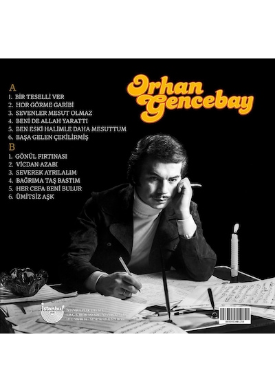 Orhan Gencebay - Bir Teselli Ver Numaralı Plak