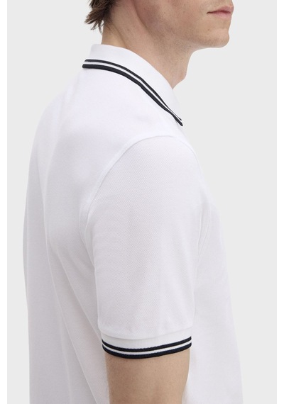 Erkek Polo Yaka T-shirt Beyaz