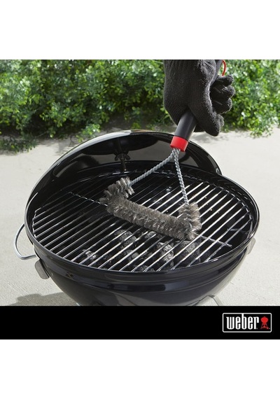 Weber Üç Taraflı Mangal Izgara Fırçası 30 Cm 6277