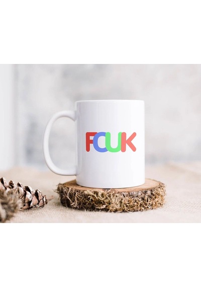 Bk Gift Fcuk Tasarımlı Beyaz Kupa Bardak Arkadaşa Hediye , Doğum Günü Hediyesi-9