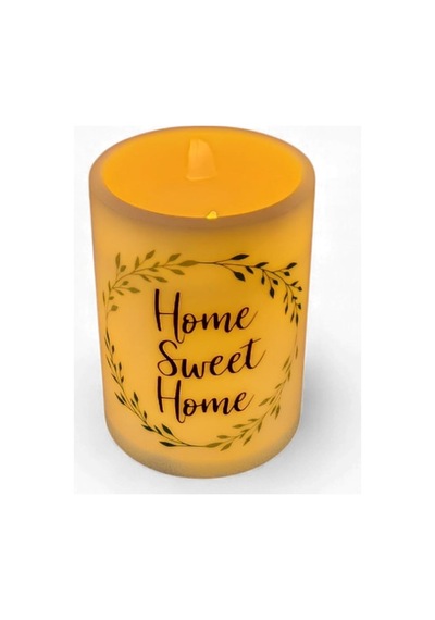 Home Sweet Home Led Işıklı Mum Pilli Led Işık