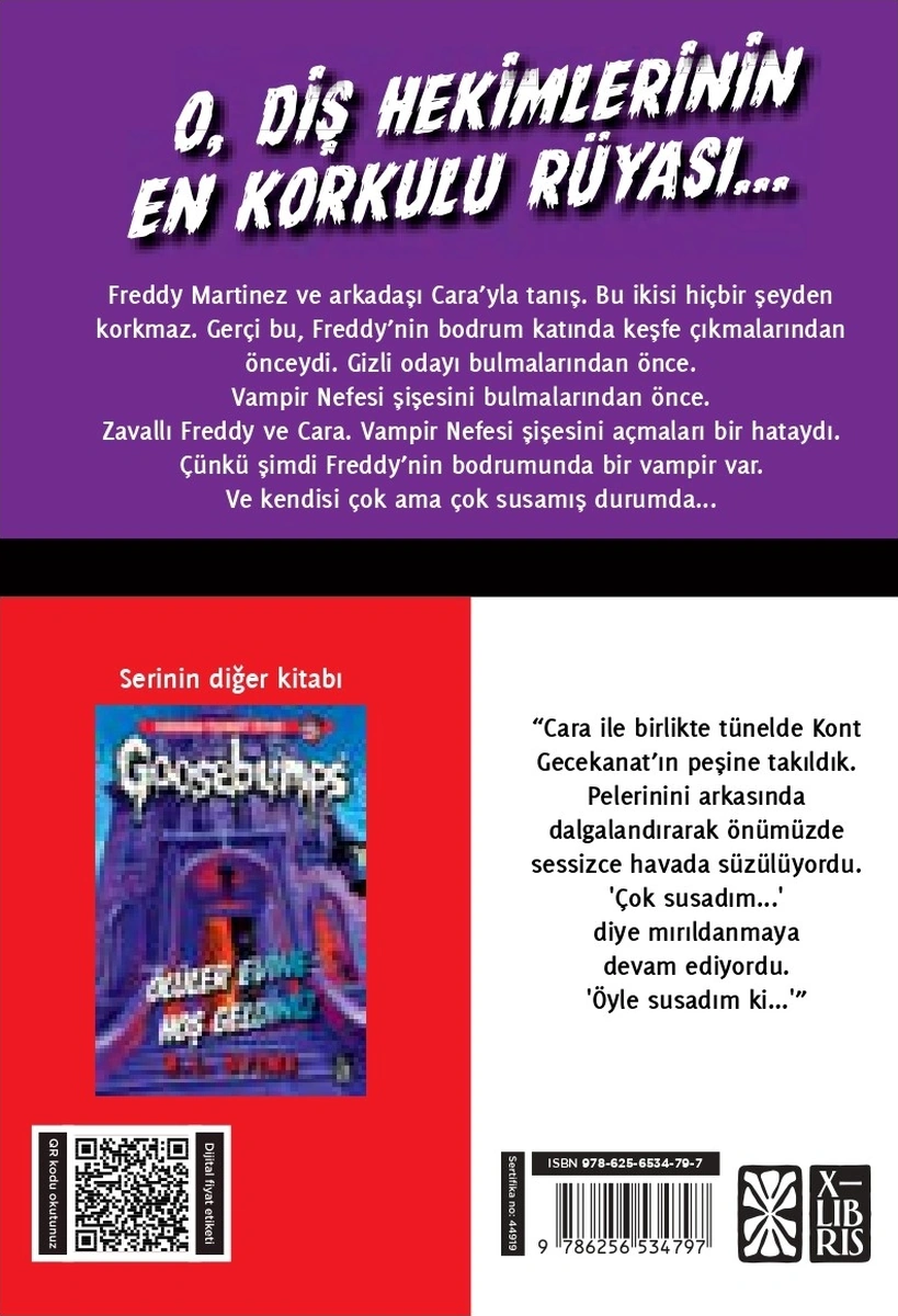 Goosebumps -vampir Nefes - R. L. Stine