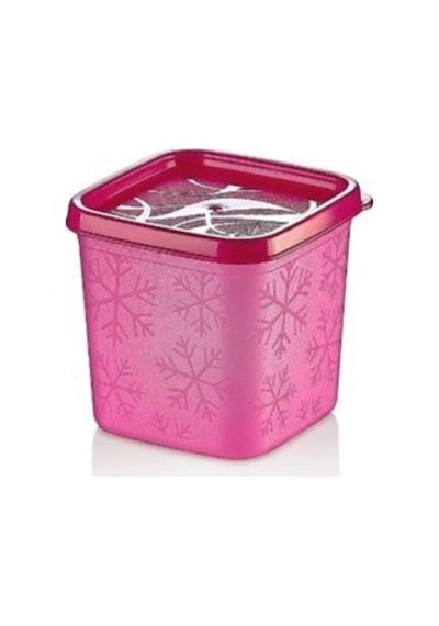 No-frost Saklama Kabı 380 Ml - 6 Lı Plastik Pembe Diğer