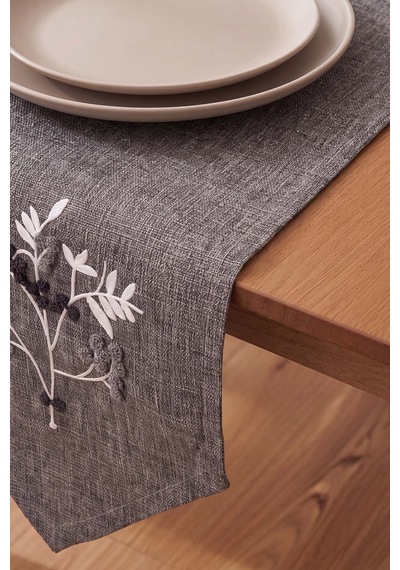 Silvara Kasso Punch İşlemeli Runner 35x110 Cm Çok Renkli