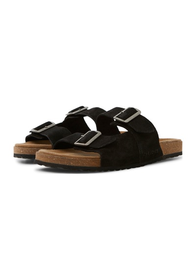 Jack & Jones Jack Jones Erkek Deri Terlik 12231428 Siyah