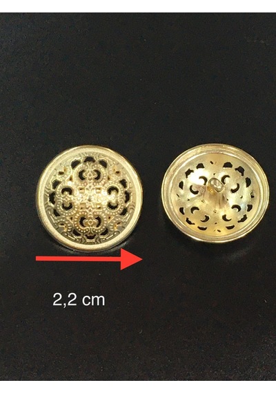 Trençkot Ve Ceket Düğmesi Takımı 6 Lı Set Gold 52771510121288