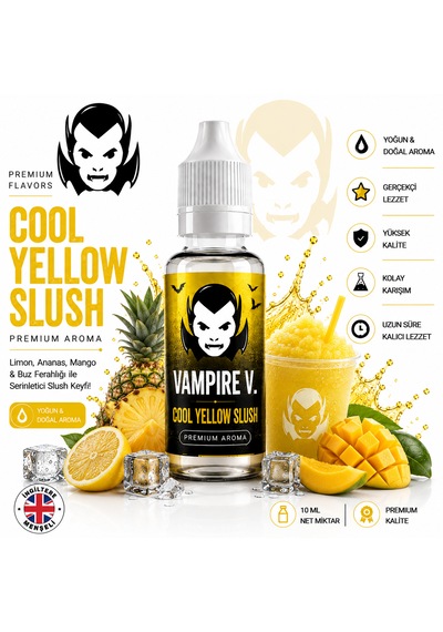 Vampire V. Cool Yellow Slush Aroma