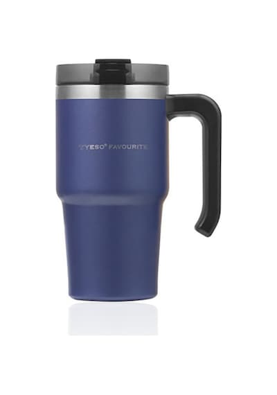 Tyeso Maxus Mug Vakumlu Çift Duvarlı Isı Yalıtımlı Pipetli 600 Ml Renkli