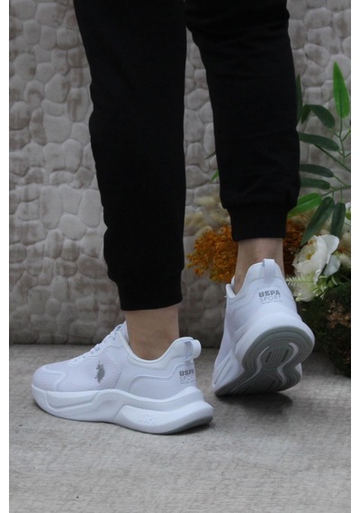 U.s. Polo Assn. Wılly Wmn Beyaz Rahat Hafif Kadın Spor Ayakkabı 001