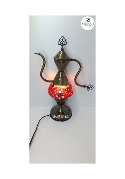Otantik Mozaik İbrik Bordo - 729414262 Bordo