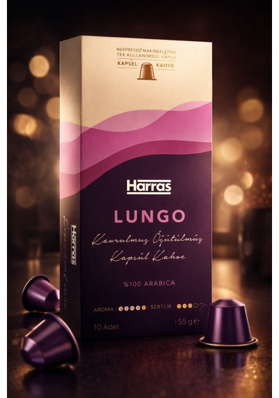 Lungo Kapsül Kahve 10 Lu 55 G