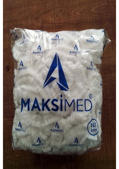 Maksimed Tek Kullanımlık Tela Bone Beyaz 100'lü