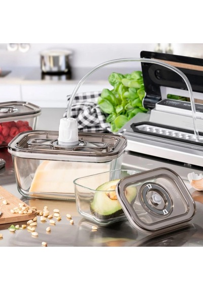 Caso Vacuboxx Vakumlu Saklama Kabı Seti 3'lü Diğer