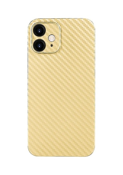 Hepsi iPhone Uyumlu 12 Mini Luxury Renkli Tempered Arka Koruma Kamera Koruma- 5775 Najmaddin Siyah