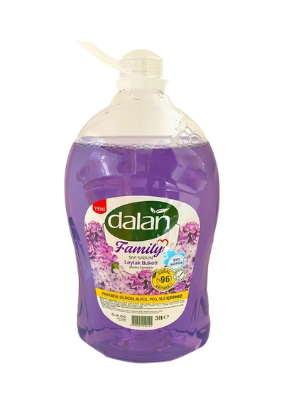 Dalan Sıvı Sabun Family 3 Litre Leylak Buketi