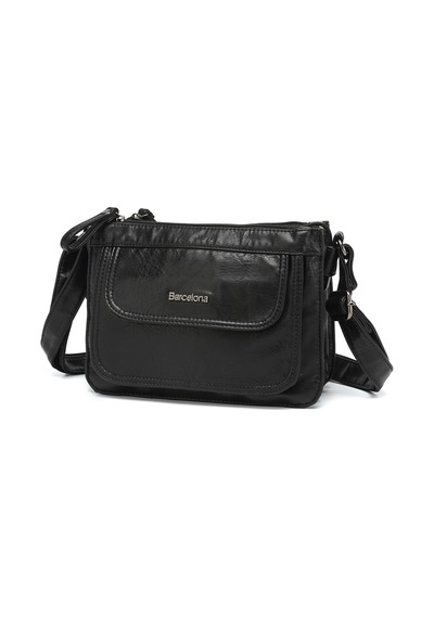 Smart Bags Günlük Küçük Boy Uzun Askılı Kadın Çapraz Ve Omuz Çantası Siyah