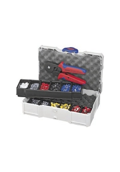 Knipex 97 90 22 Çantalı Pabuç Sıkma Seti