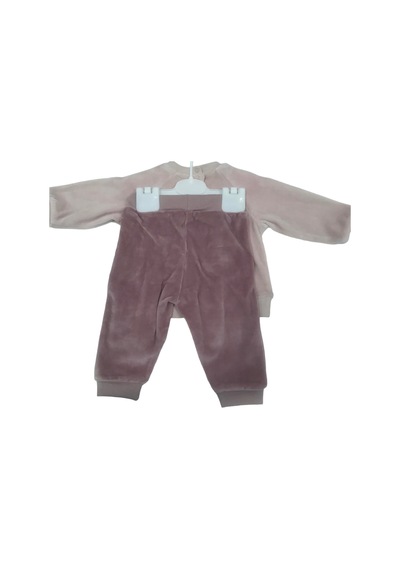 Babydoll 2li Takım Tongs Pembe-10207 Pembe