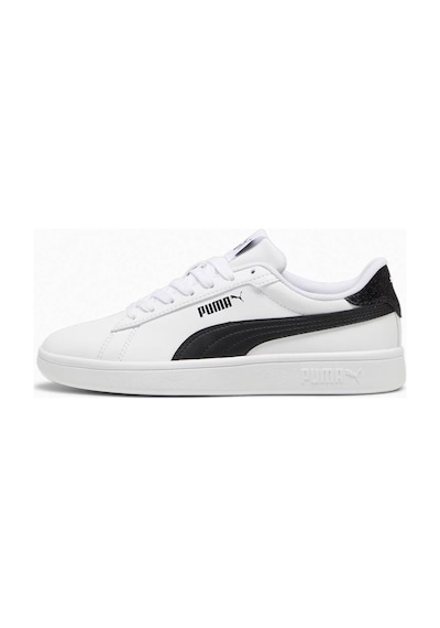 Puma Kadın Sneaker Beyaz Siyah 397991-01 Smash 3.0 Nightkeeper 25k680000528 68034 Beyaz - Siyah