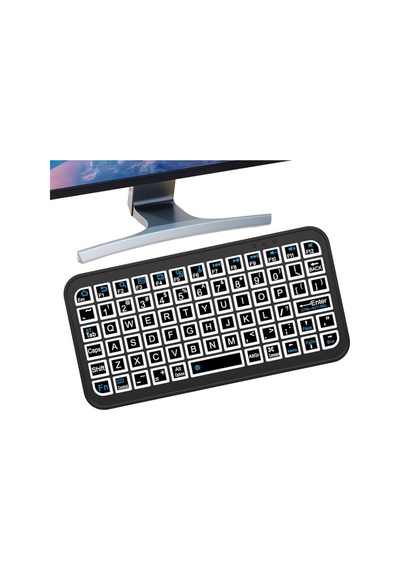 Rgb Işıklı Kablosuz Mini Klavye 10 Mm İnce Gövde - Teolsa6613-2958