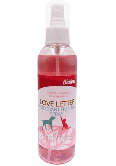 Bioline - 654 - Kedi Ve Köpek Parfümü Love Letter - Shophnrl - 207 Ml