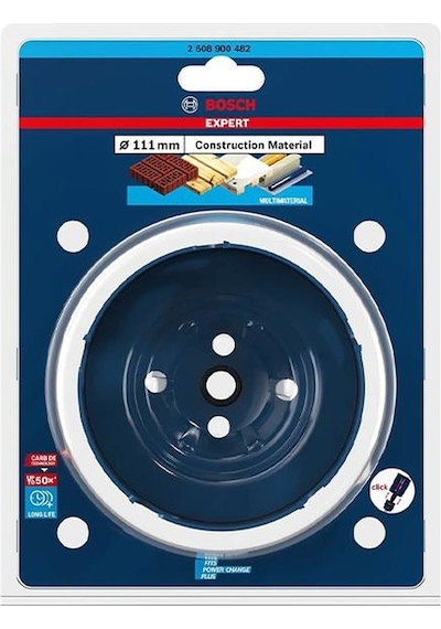 Bosch 111 Mm Yapı Malzemeleri İçin Panç 2608900482