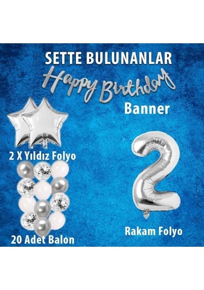 Kemik Folyo Balon Kemik Şekilli Balon Beyaz Genel