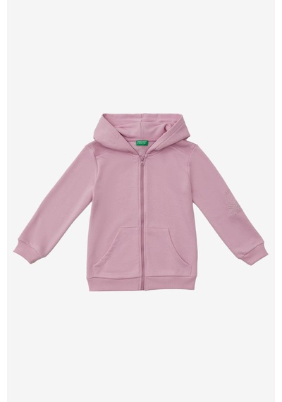 United Colors Of Benetton Kız Çocuk Sweatshirt Bnt-g20838 Lila