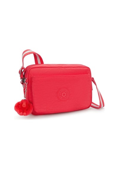 Kipling Abanu M Orta Boy Omuz Çantası Kırmızı