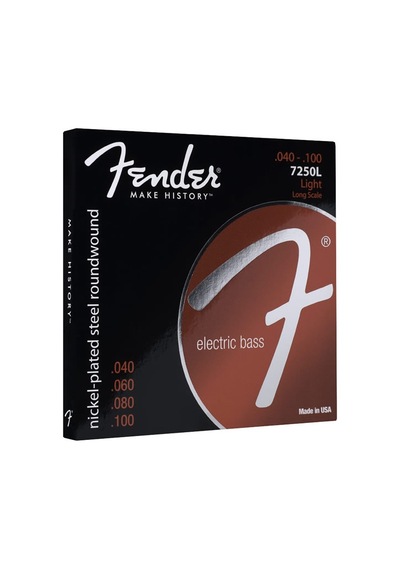 Fender Super 7250L Bass Strings Takım Tel Bas Gitar Teli 040-100