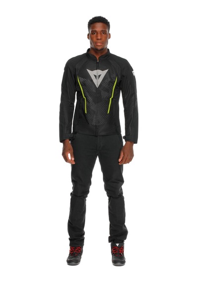 Dainese Daınese Herosphere Black Whıte Yellow Fluo Aır Tekstil Mont Renkli