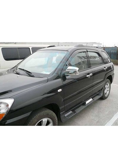 Kia Sportage 2003-2009 Yan Basamak Side Step Oem Style Parlak Siyah