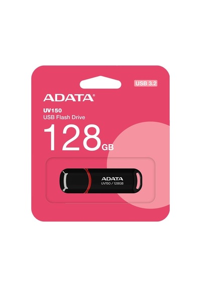 Adata Uv150-128gb Usb3.2 Gen1 Black Flash Bellek Kdo